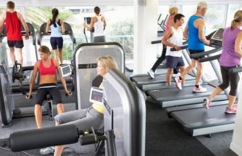 Run auf Fitness-Studios zu Jahresbeginn